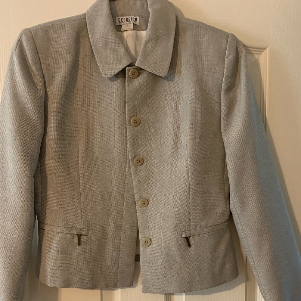 Cropped blazer